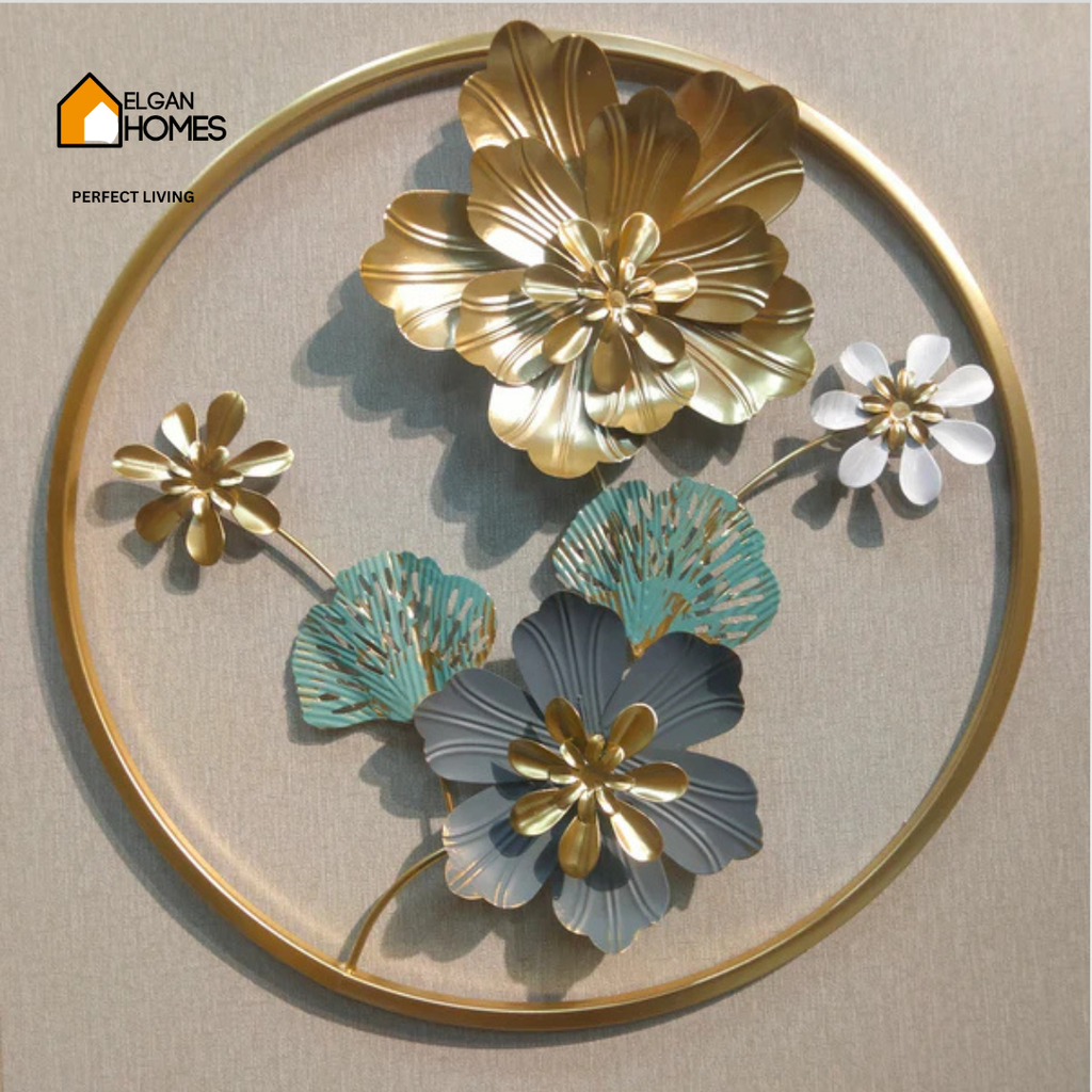 Golden Metal Wall frame