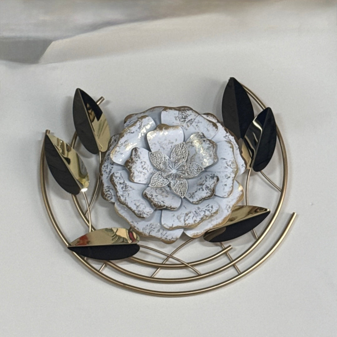 Luxury Metal Wall Floral Hanging