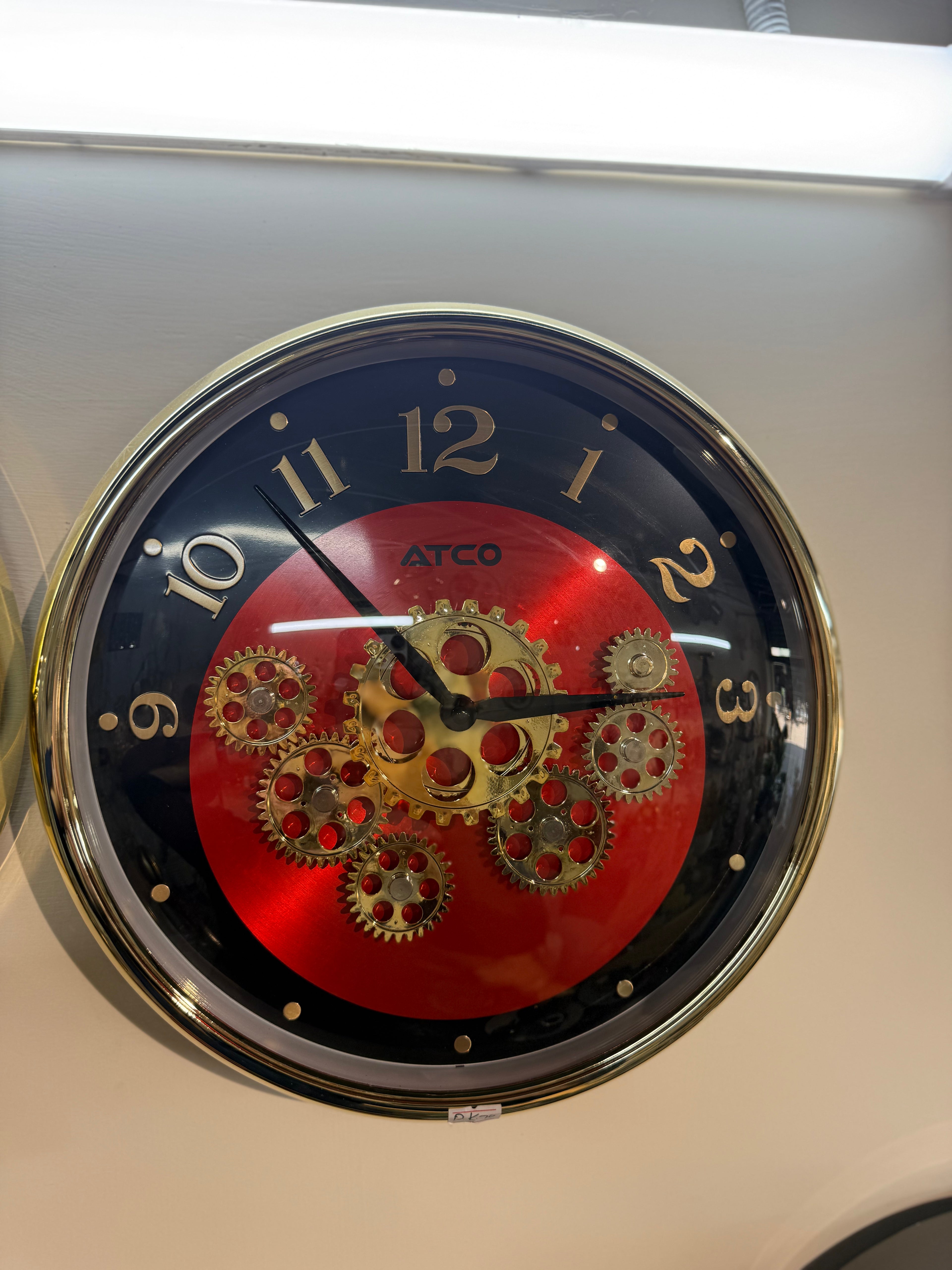 Luxury Moving Gear Wall Clock