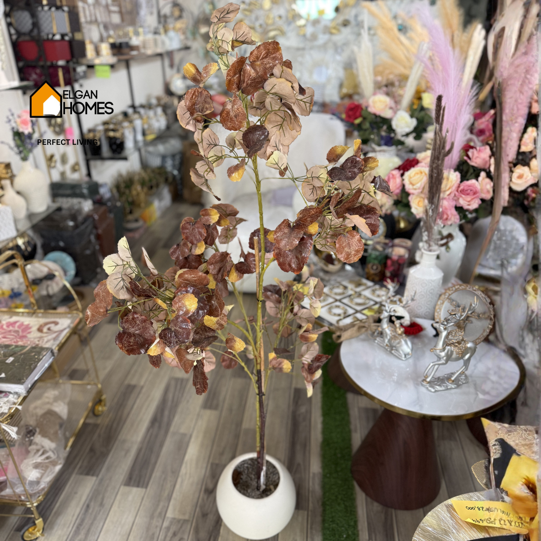 Artificial Autumn 🍂 Plant 5feet height with imported Fibre Pot