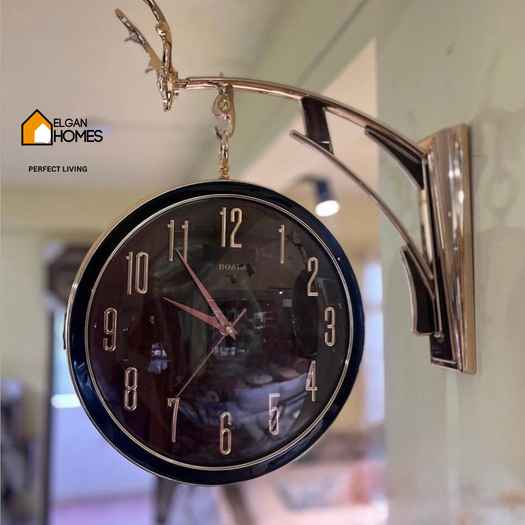 Baoli Orignal Dual Side Lobby clock