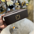 Imported Brown Tissue Box With Broucht