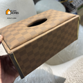 Branded Leather Tissue box