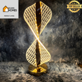Curvy Led Rechargeable Lamp decor