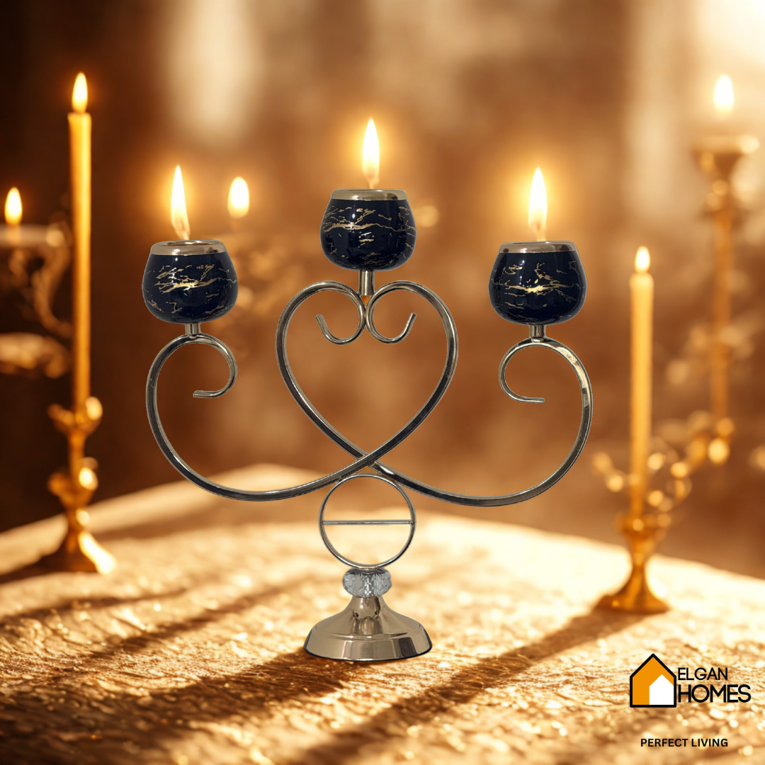3 dome Candle stand