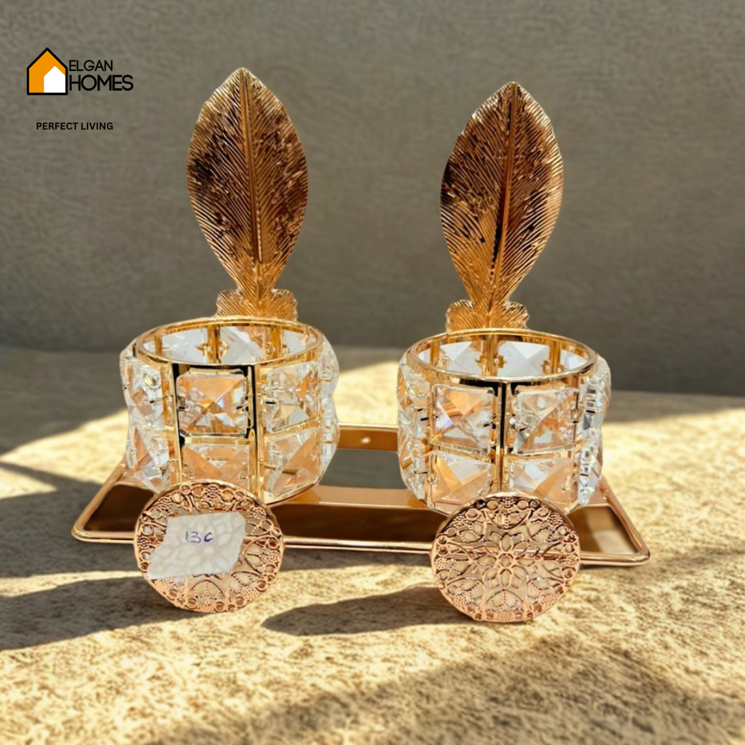 Crystal Cart Candle stand