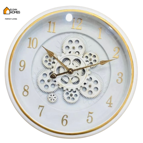 18 inches Moving Gear Wall Clock Imported